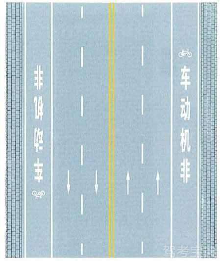 非機動車專用車道線