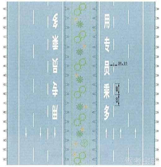 多乘員車輛專用車道線